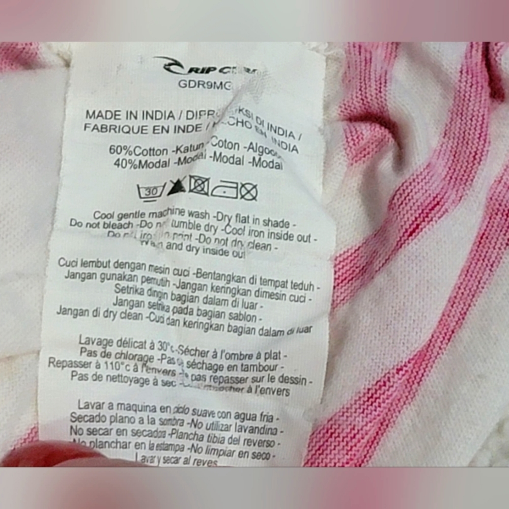 Rip Curl Strapless Sundress W/Pockets Size L. No … - image 6